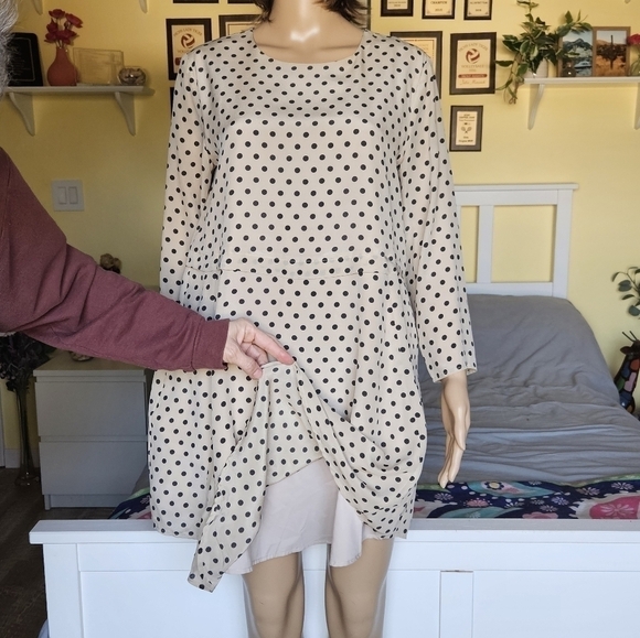Madewell Silk Polka Dots Mini Dress - Picture 4 of 14